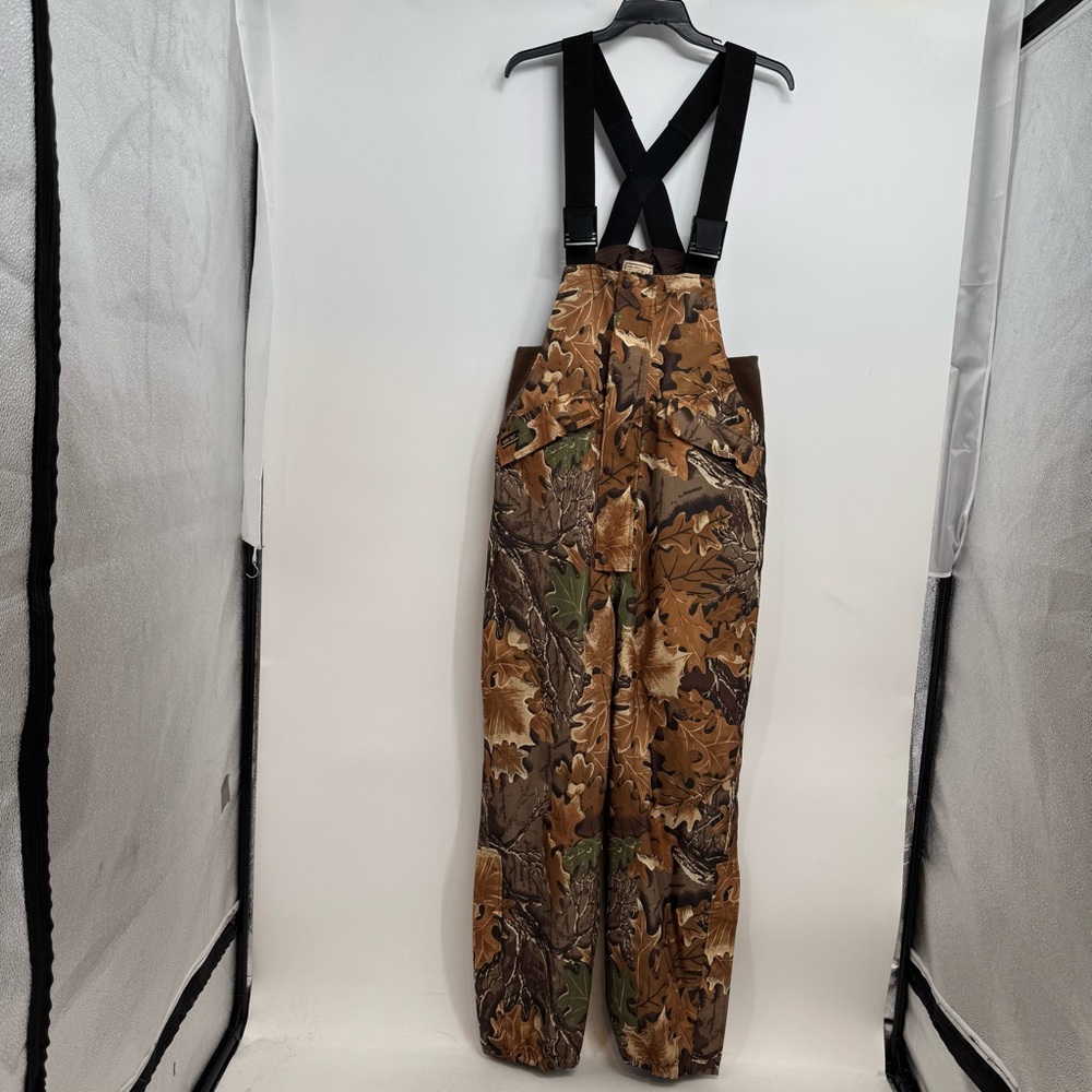 Vintage Woolrich Advantage Gore - Tex Overalls XL Camo Outdoors Hunting